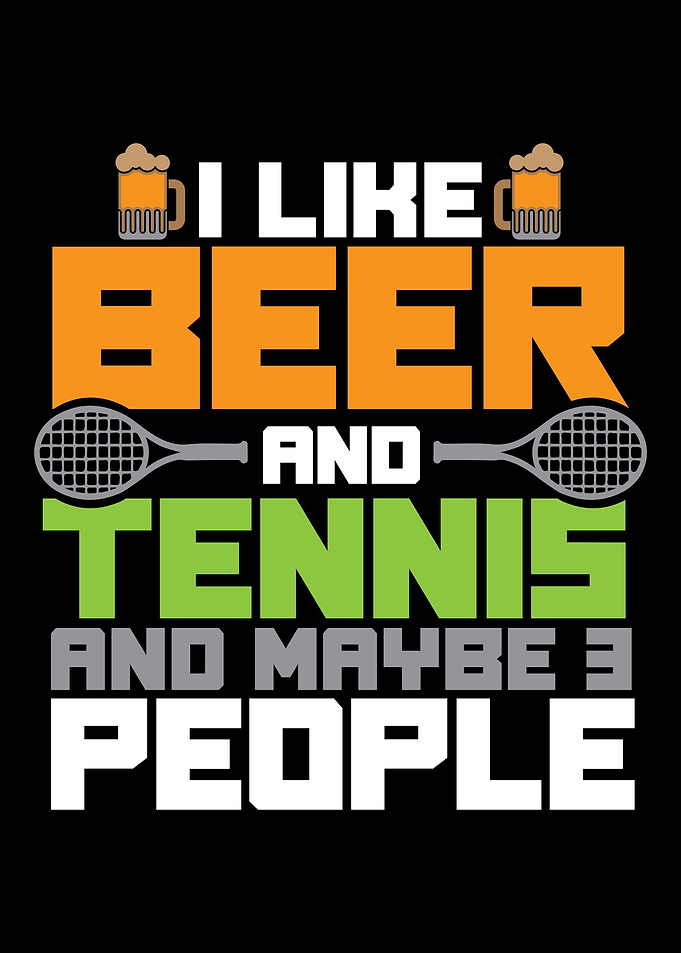 tennis player funny court