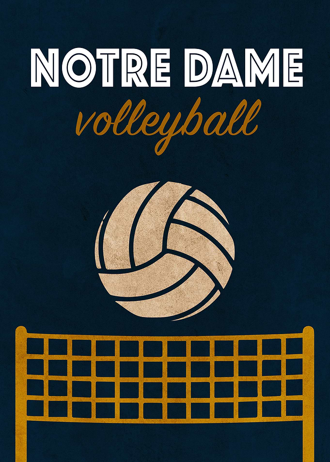 Notre Dame Volleyball Team