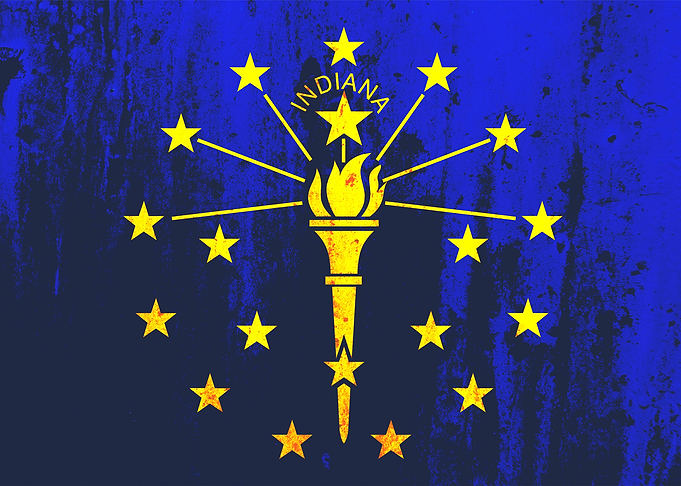 Indiana State Flag