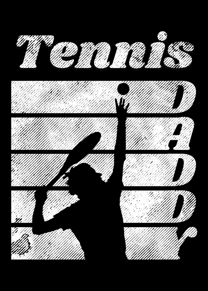 Tennis Daddy Geschenk