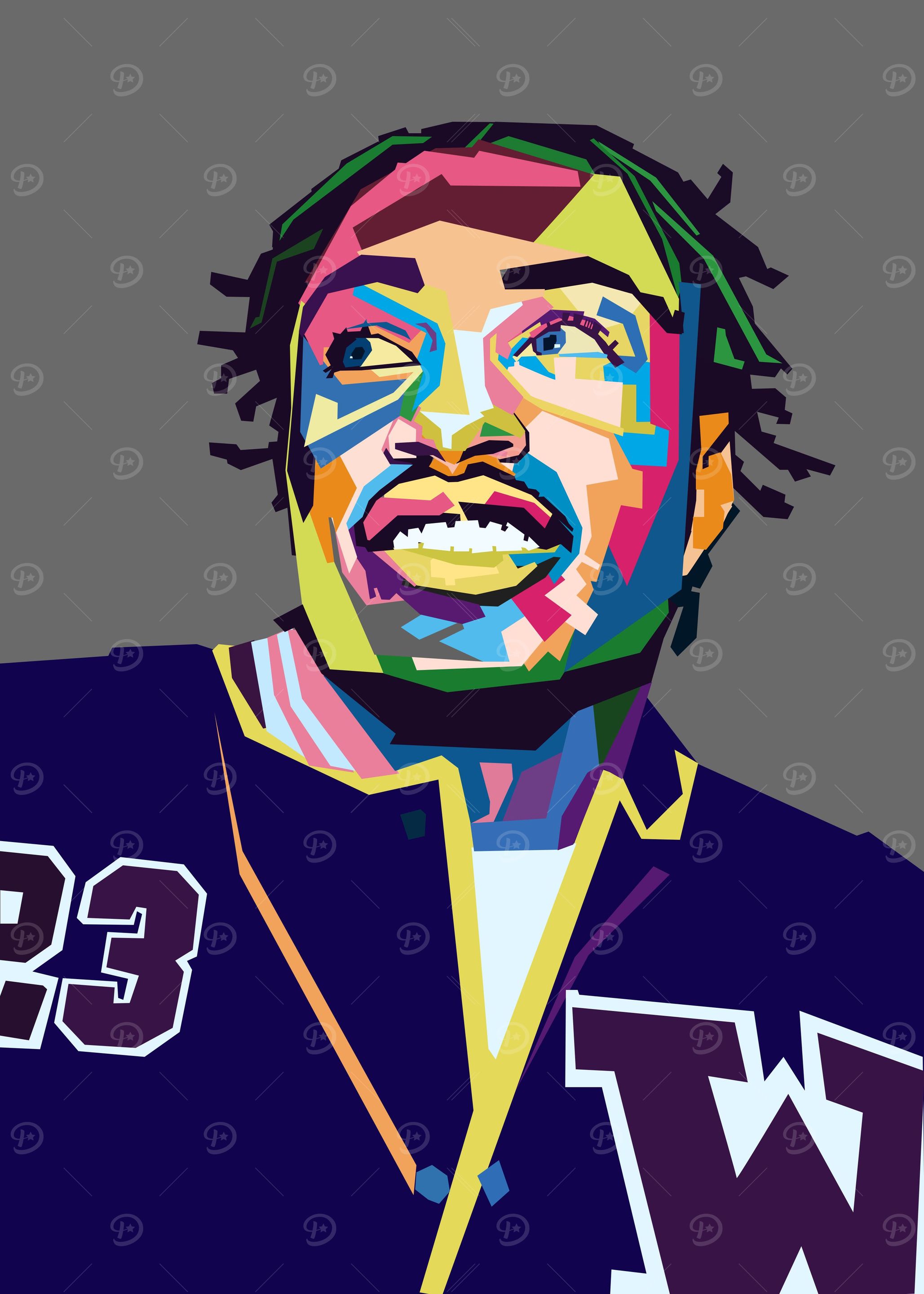 WPAP Lil Tjay Smile