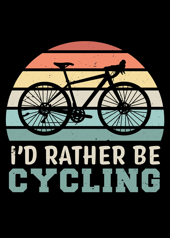 Id rather be Cycling Gift