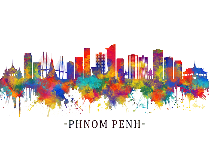 Phnom Penh Skyline