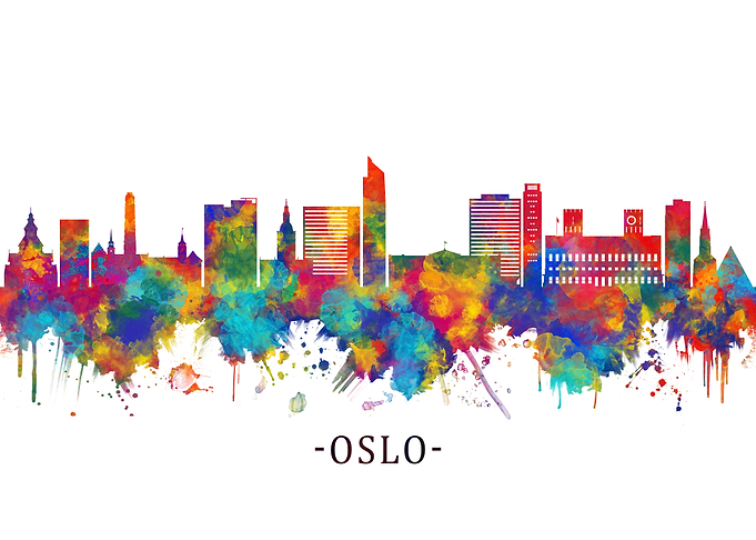 Oslo Norway Skyline