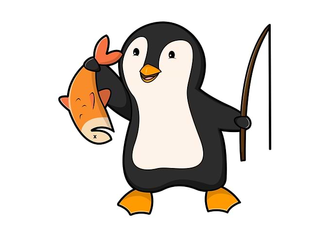 Penguin Angler Fishing rod