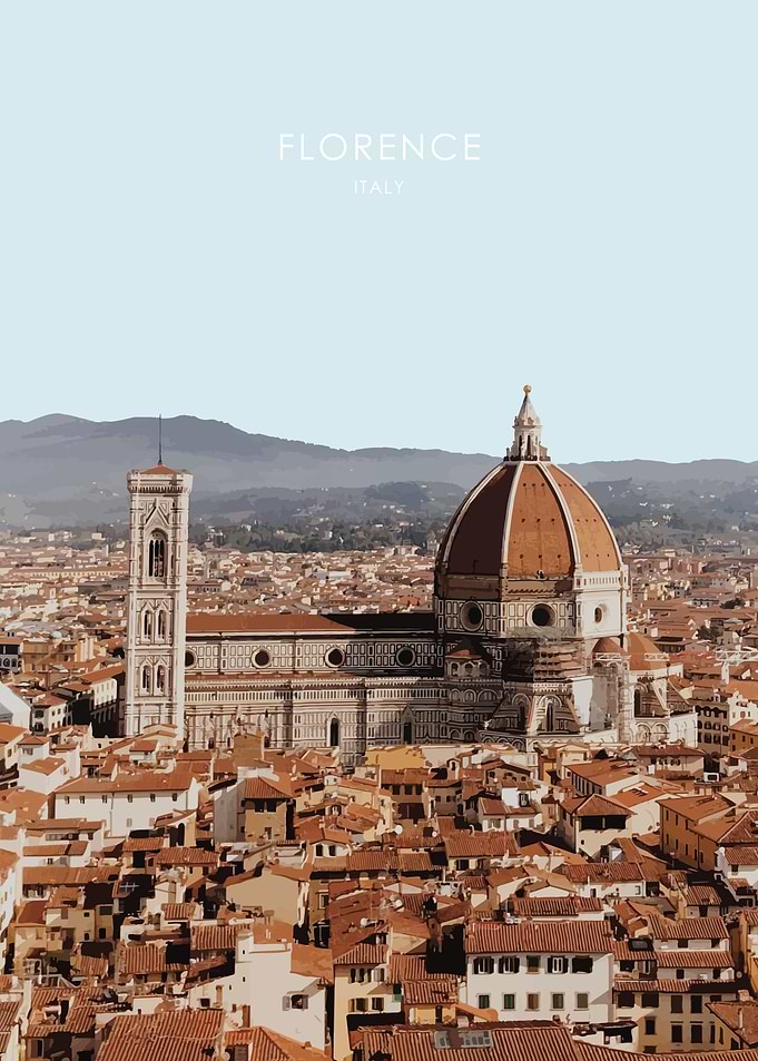 Florence Travel Artwork