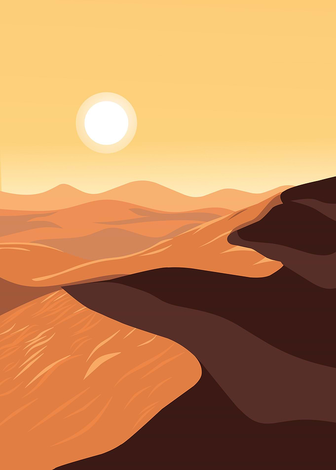 Sahara flat nature