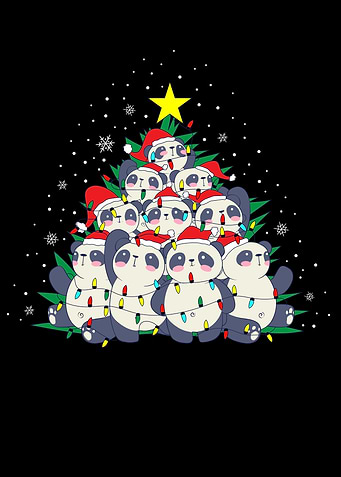 Panda Christmas