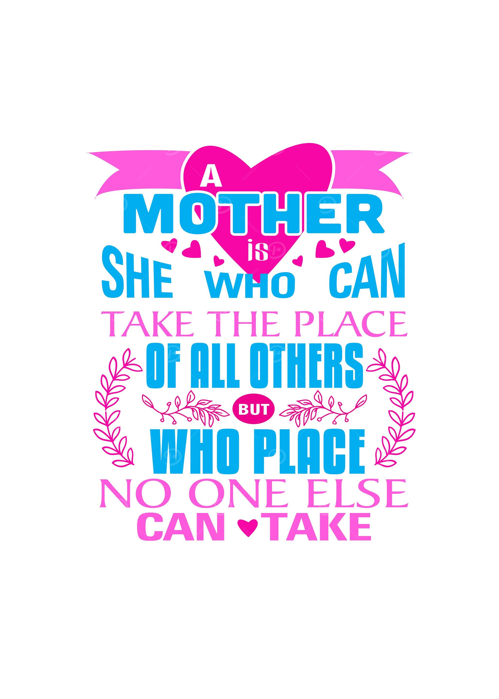 Cant Take Mother Place