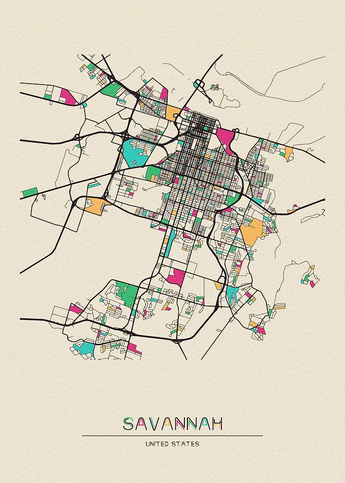 Savannah Map