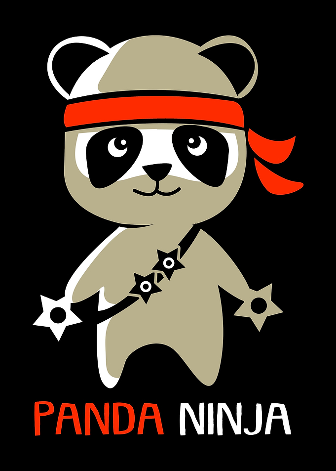 Panda Ninja Shuriken