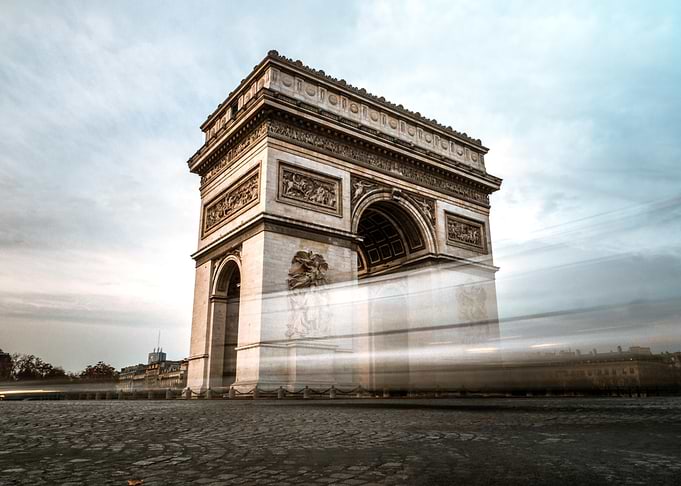 Triumphal arch of paris