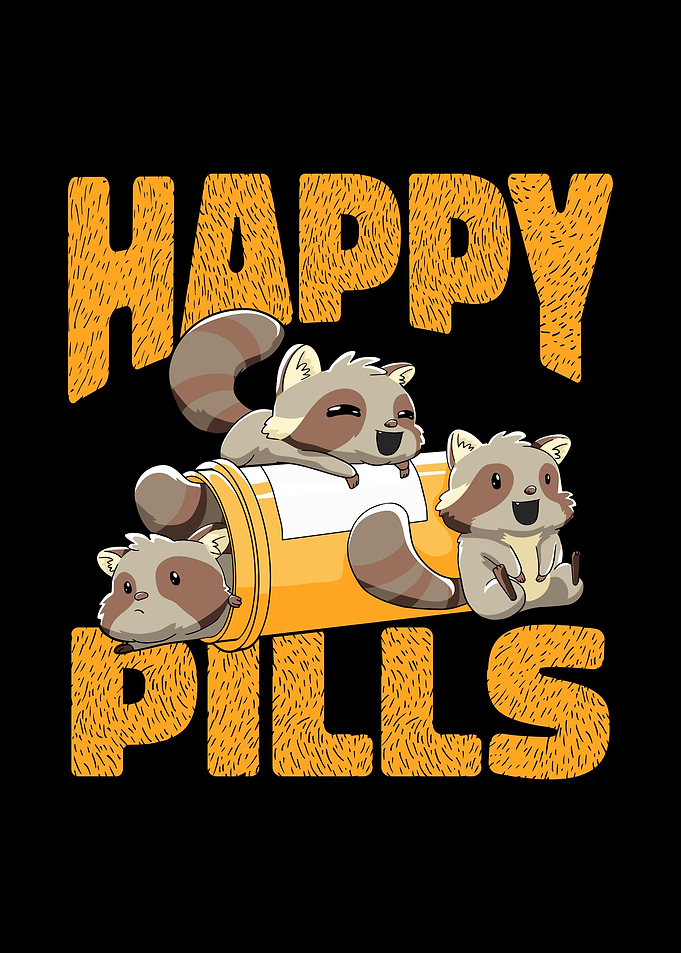 Raccoons Kawaii