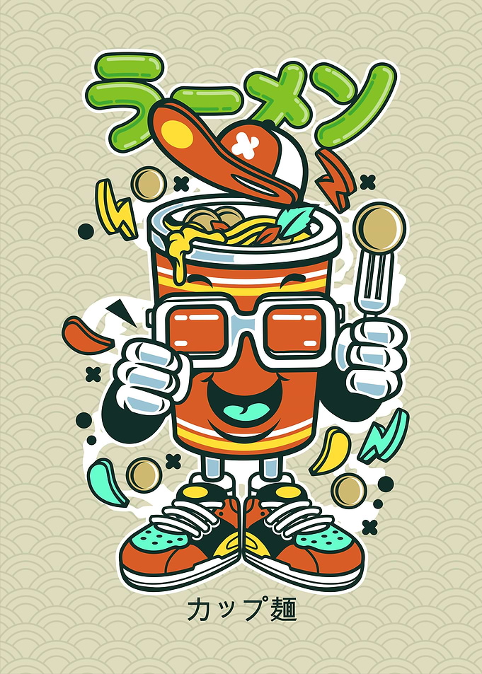 Cool Cup Ramen Noodle