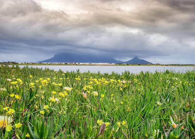 Overcast Table Mountain