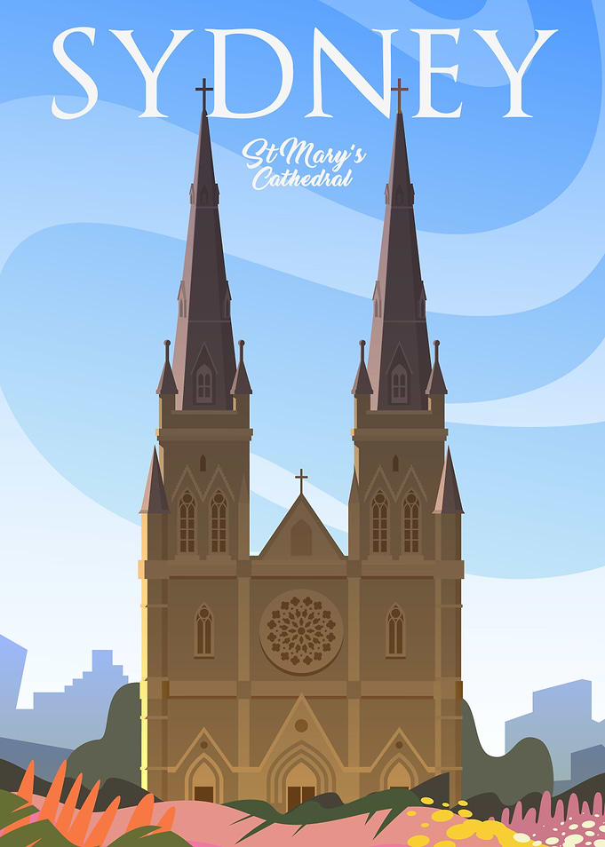 Sydney Travel Poster