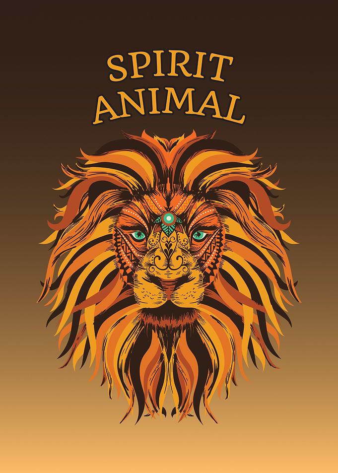 Mandala Lion