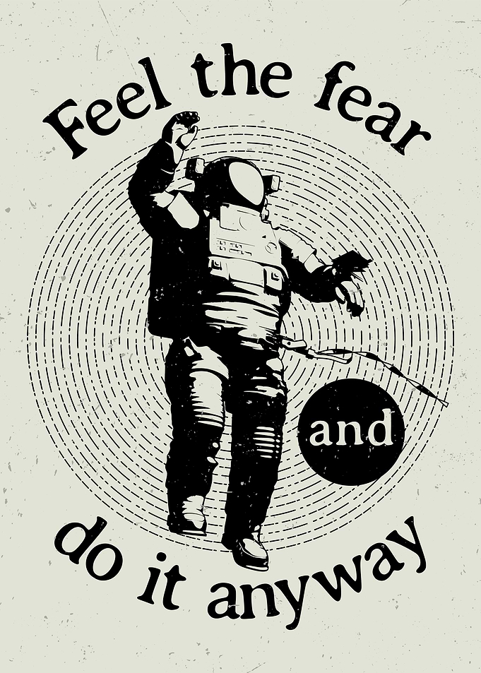 Astronaut and Space