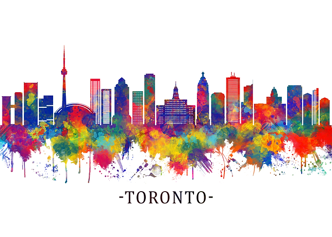 Toronto Canada Skyline