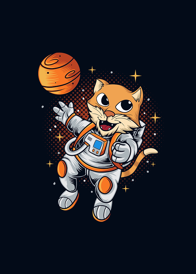 Astronaut and Space