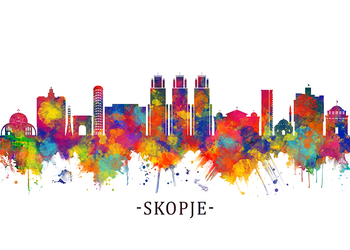 Skopje Skyline
