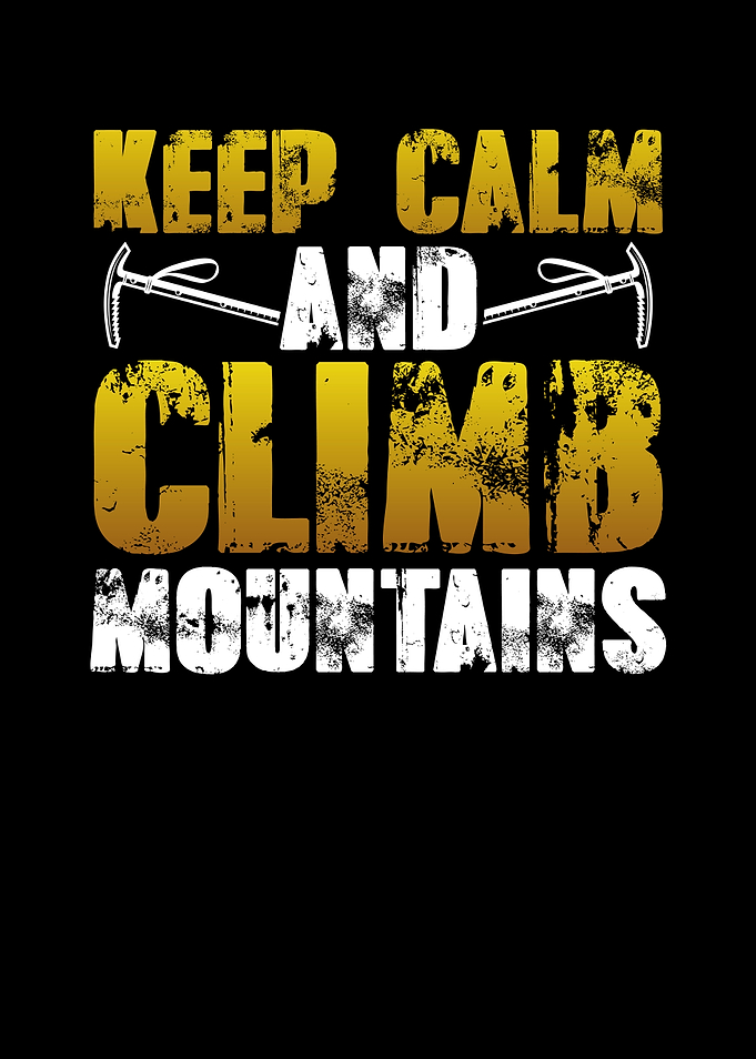 Keep calm and climb