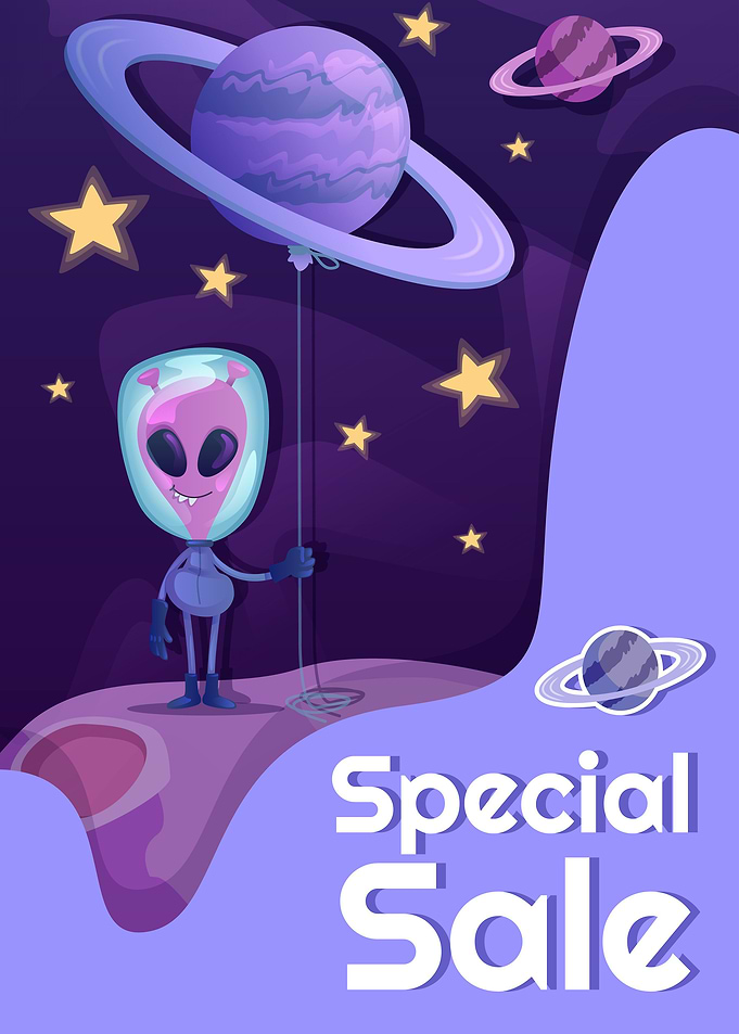 Astronaut and Space