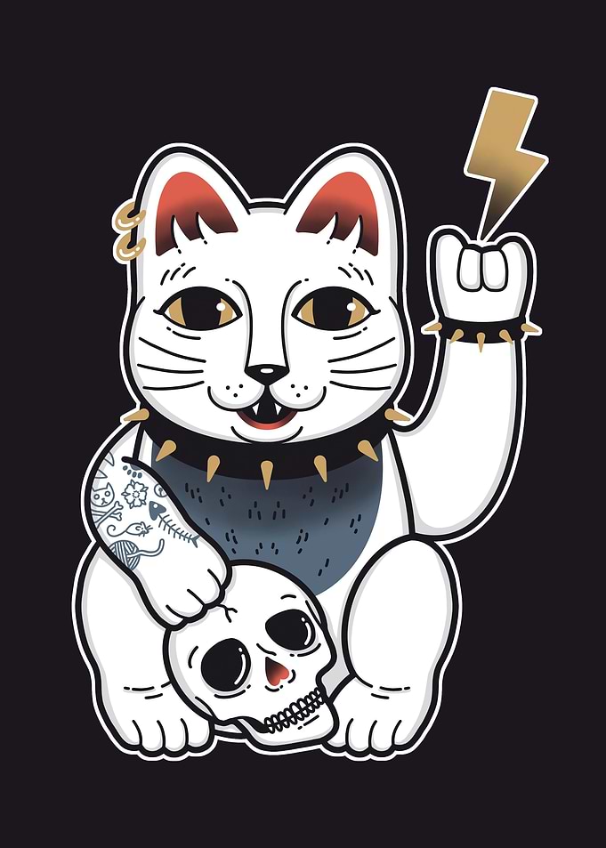Neko tattoo