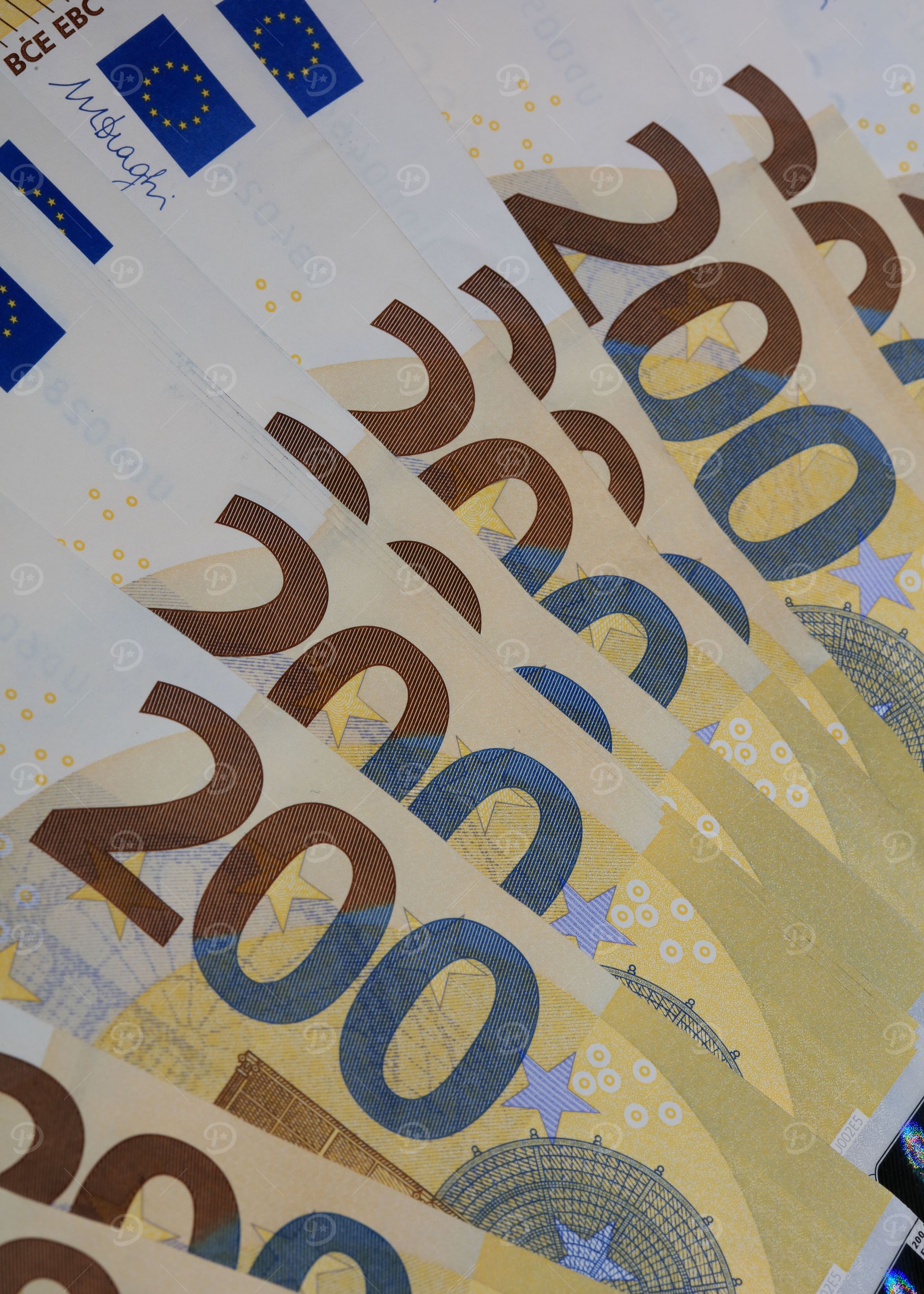 Euro money 200 hundred