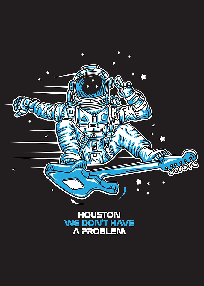 Astronaut and Space