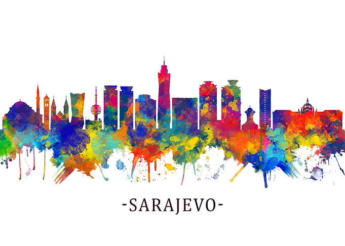 Sarajevo Skyline