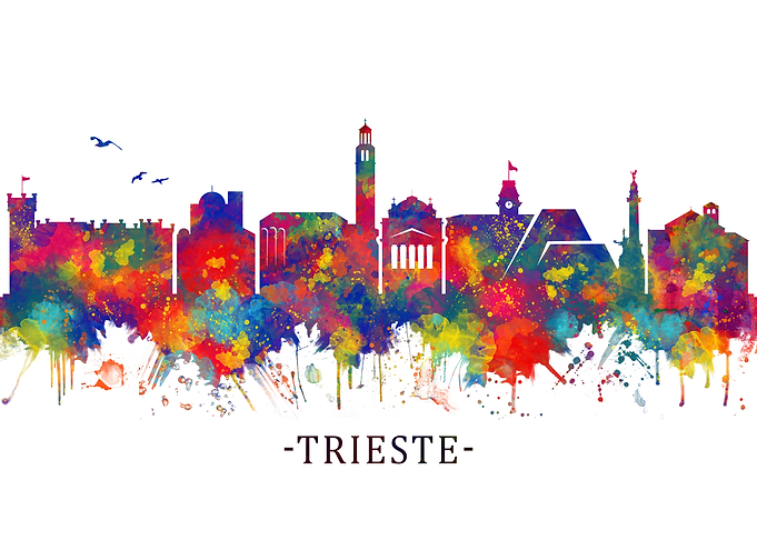 Trieste Italy Skyline