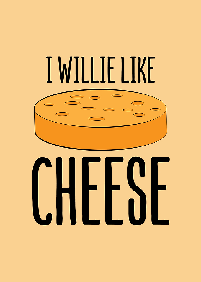 Funny Cheese Wall Art