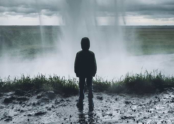Waterfall boy 1
