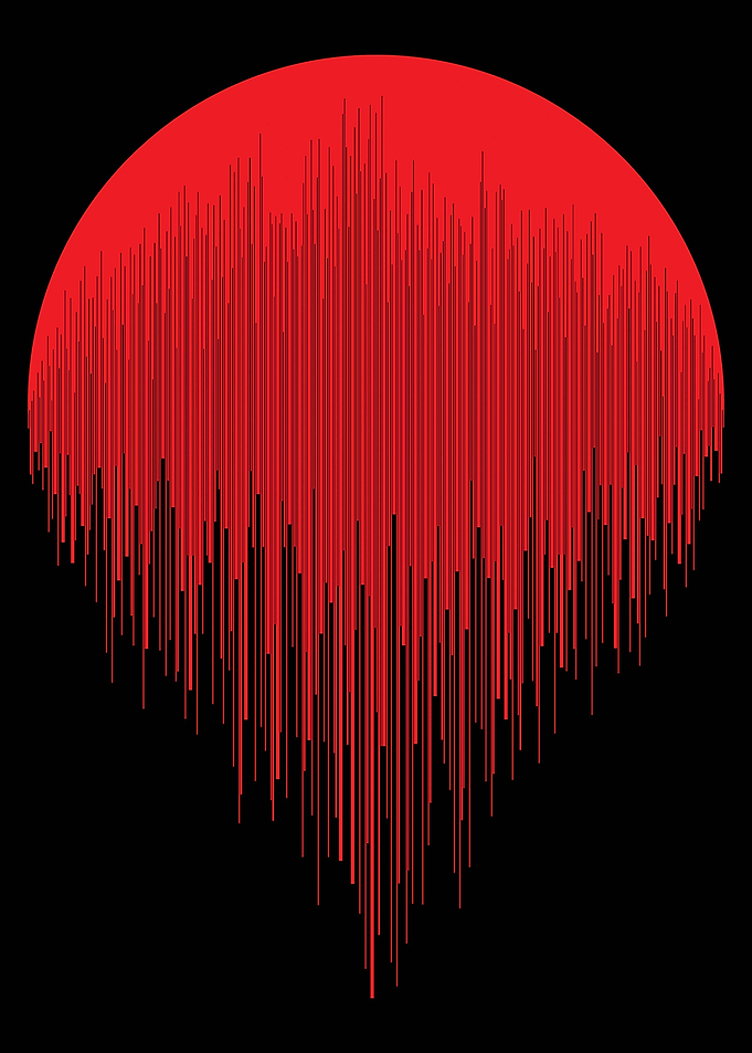 Red moonfall
