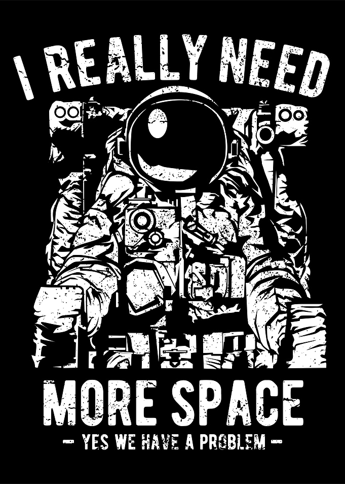 Astronaut and Space