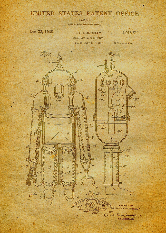 33 Deep Sea Diving Suit P