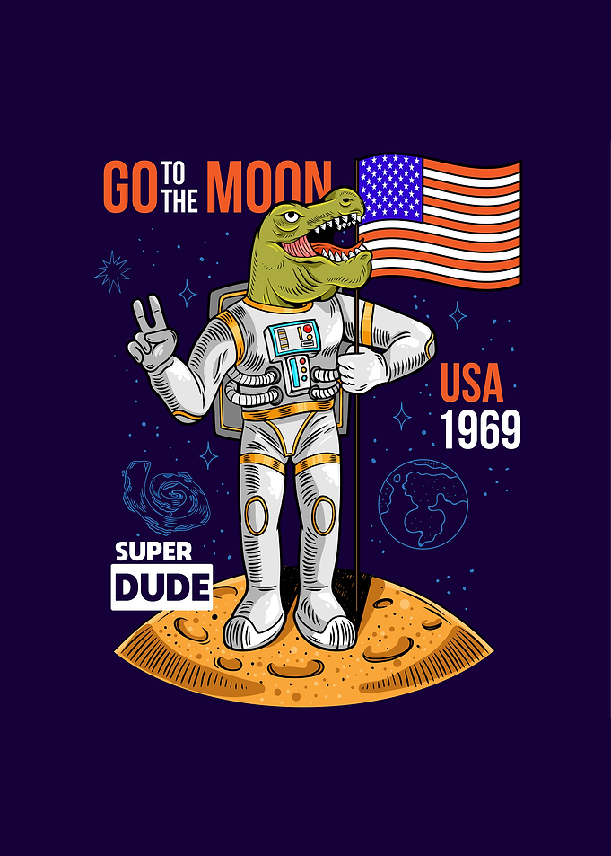 Astronaut and Space
