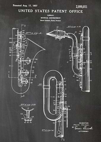 2 Saxophone Patent