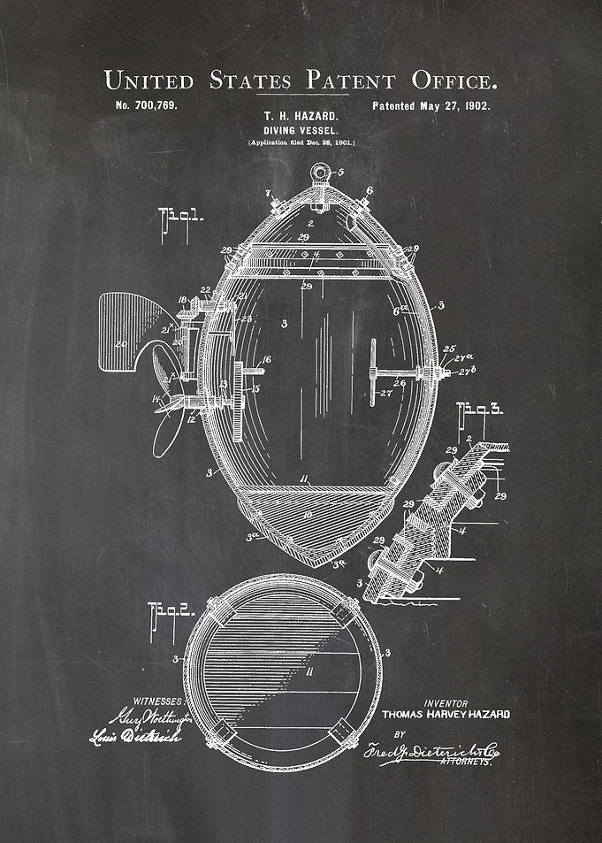 17 Diving Submarine Paten