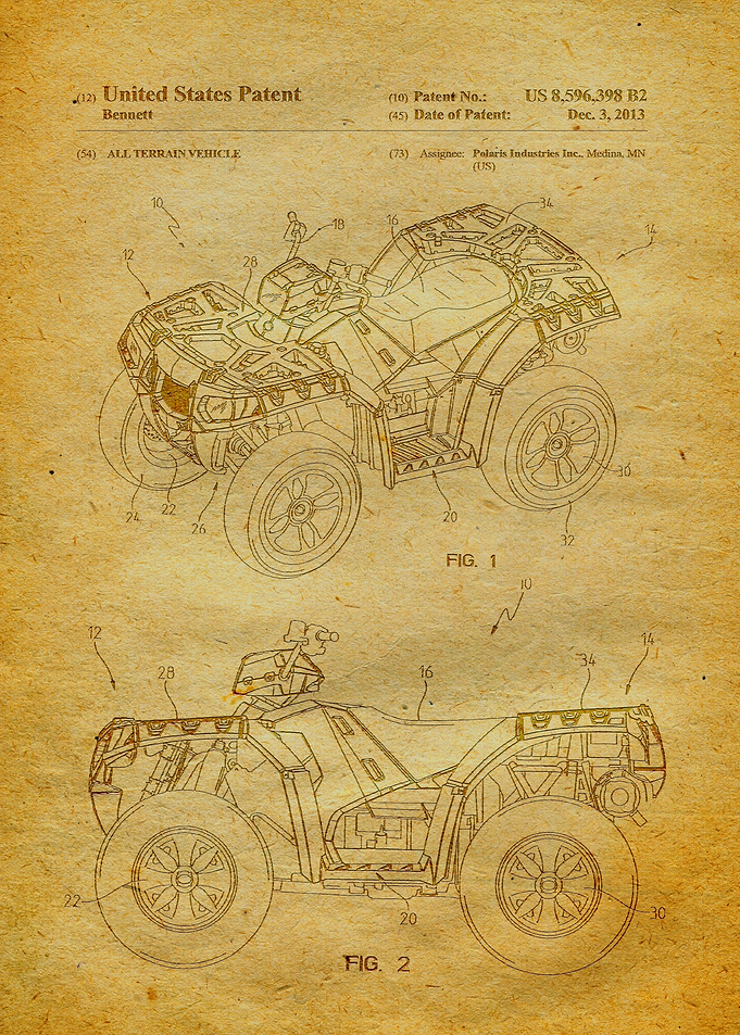 19 Polaris ATV Patent 201