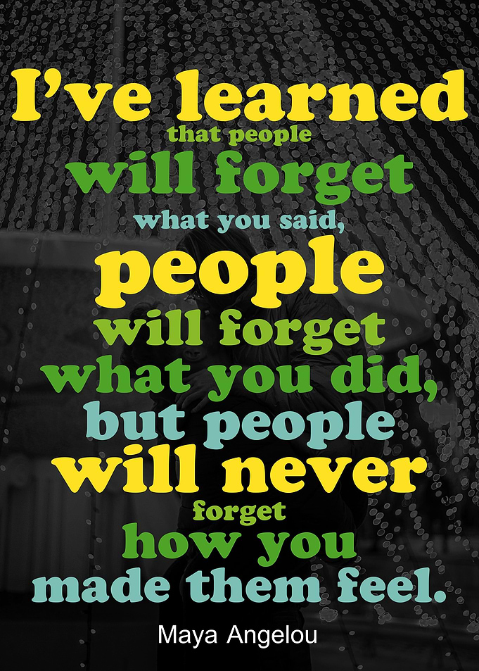 Ive learned that people