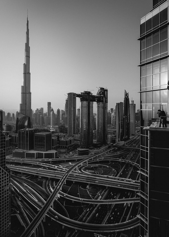 Dubai Skyline Crossroads