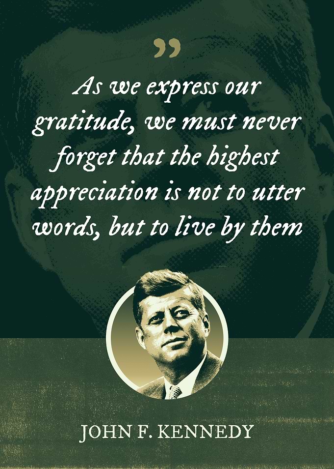 As we express our