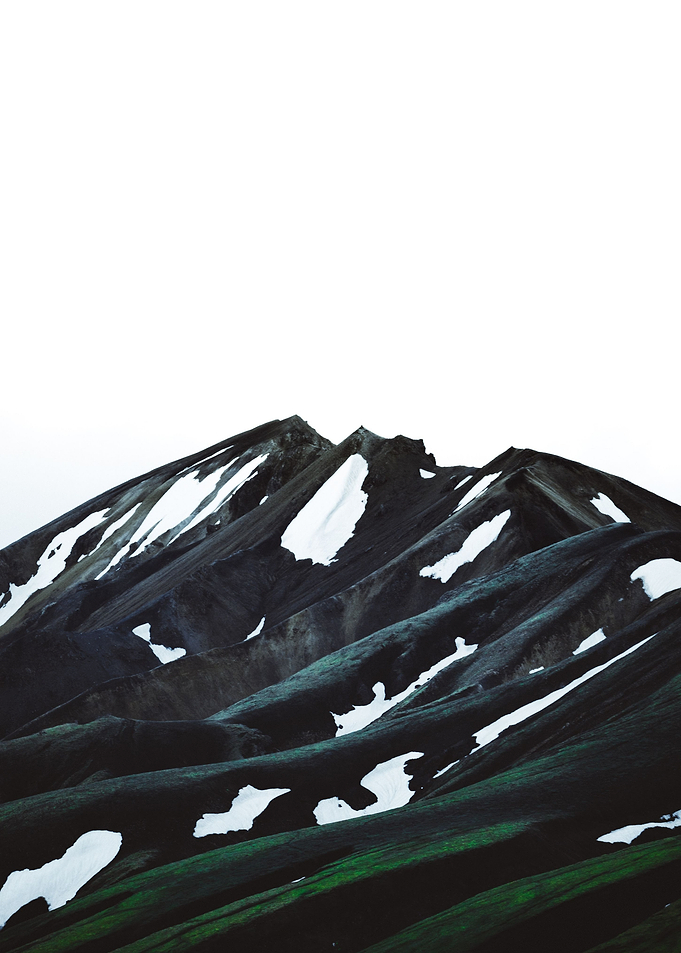 Mountain Snow Spots