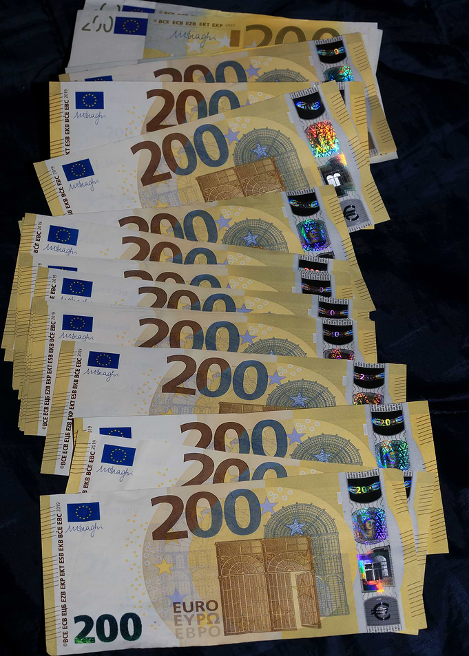 Euro money 200 hundred