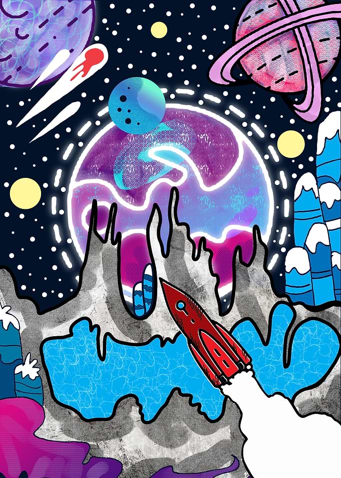 Alien Planet Landscape