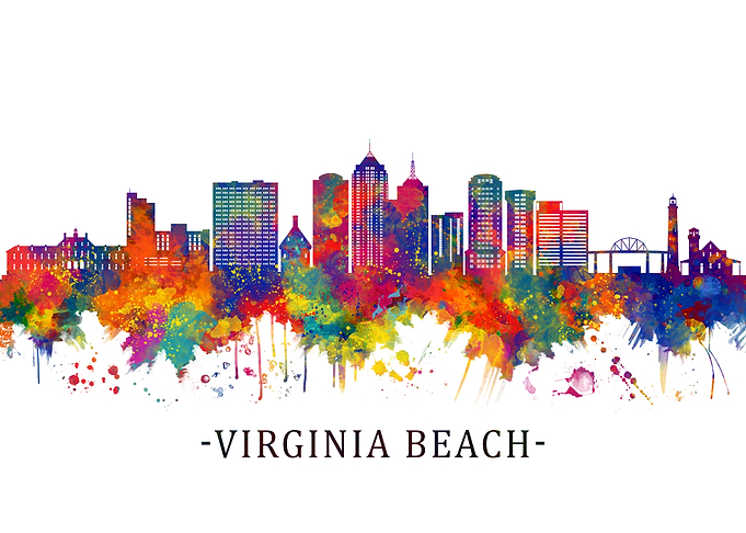Virginia Beach Skyline