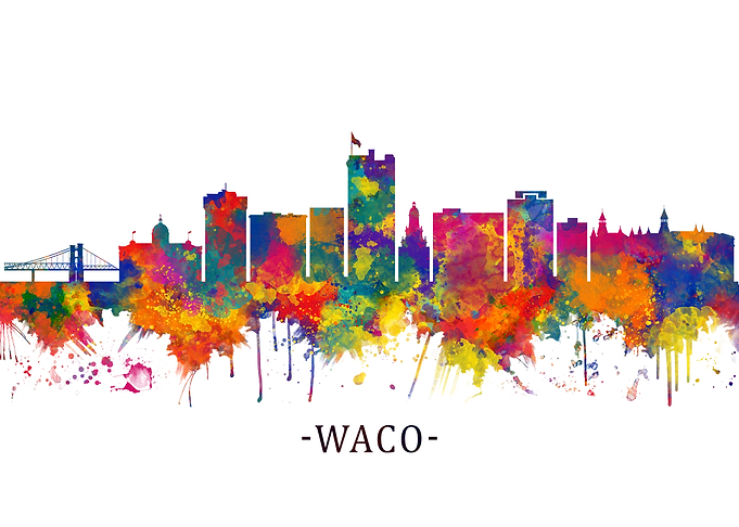 Waco Texas Skyline