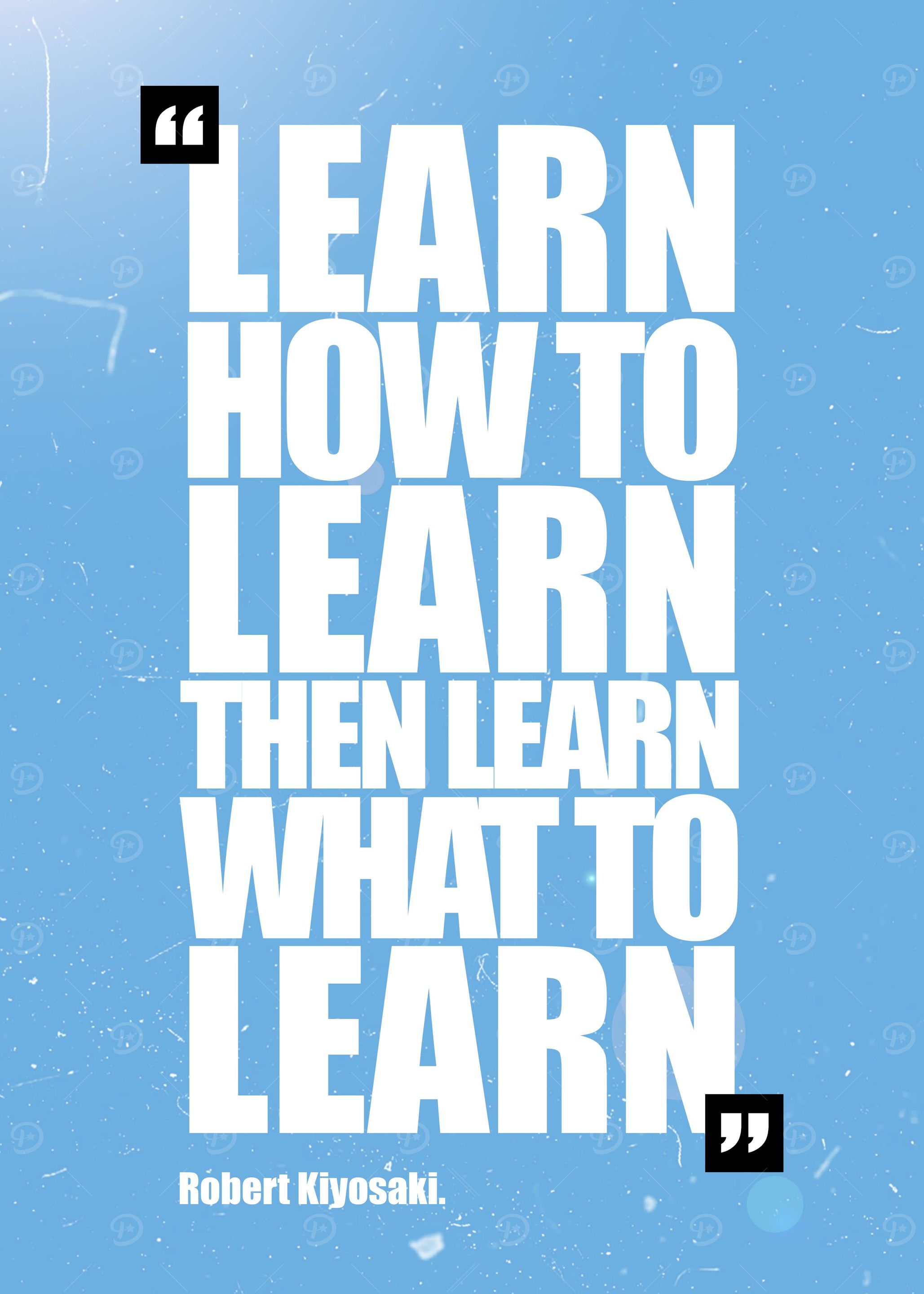 KIYOSAKI QUOTE